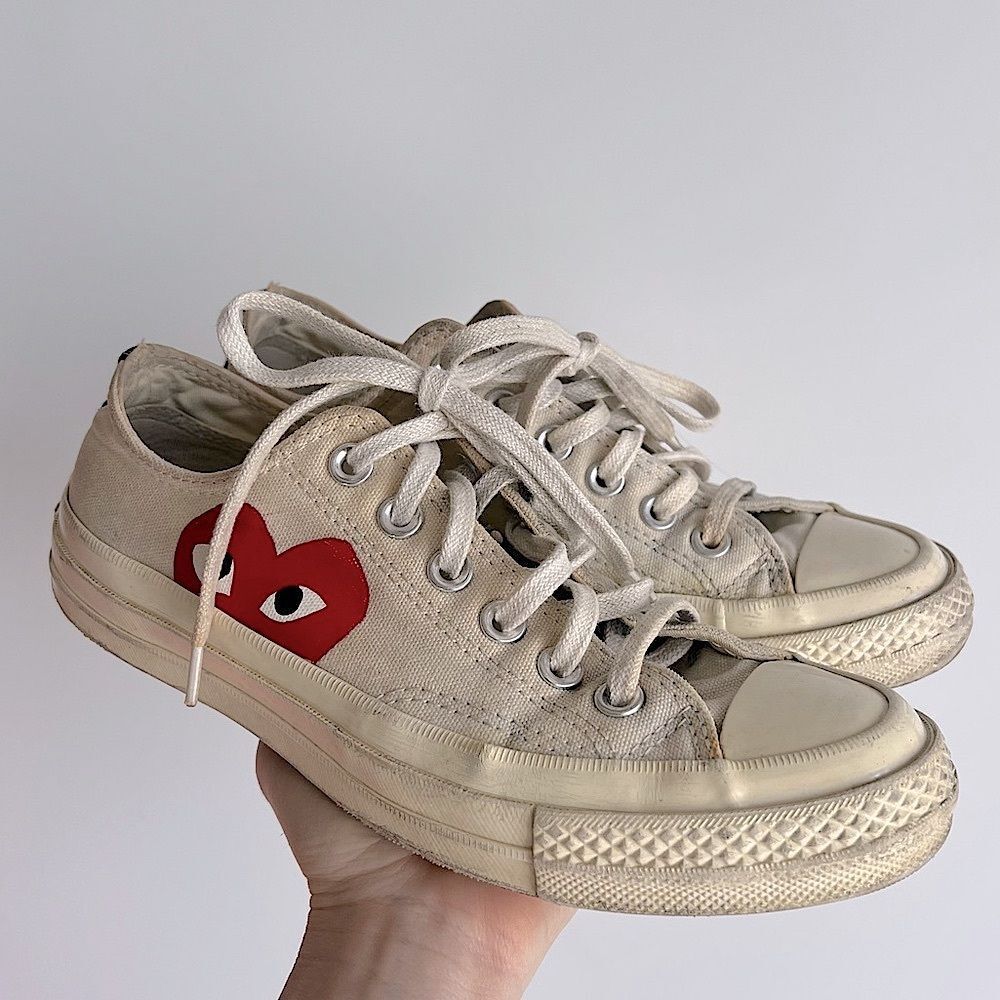 Comme des Garçons PLAY CdG x Converse Chuck Taylor All Star Peek-A-Boo Low-Top 7